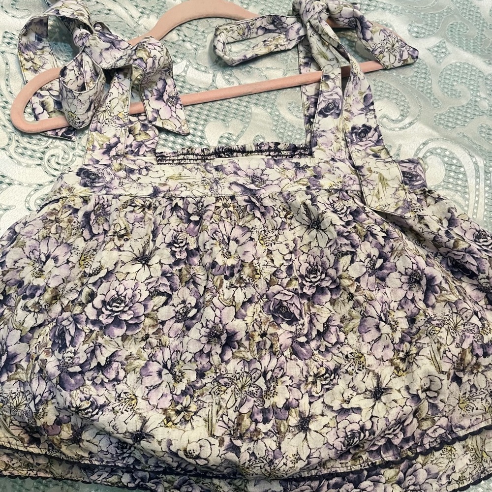 Floral Print Women's Casual Top